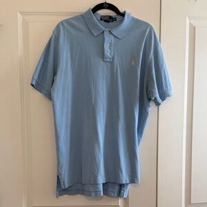 Polo by Ralph Lauren Men's Sky Blue Polo Shirt